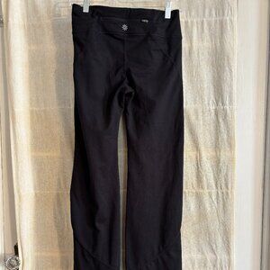 Athleta Jet Black Straight Leg Leggings